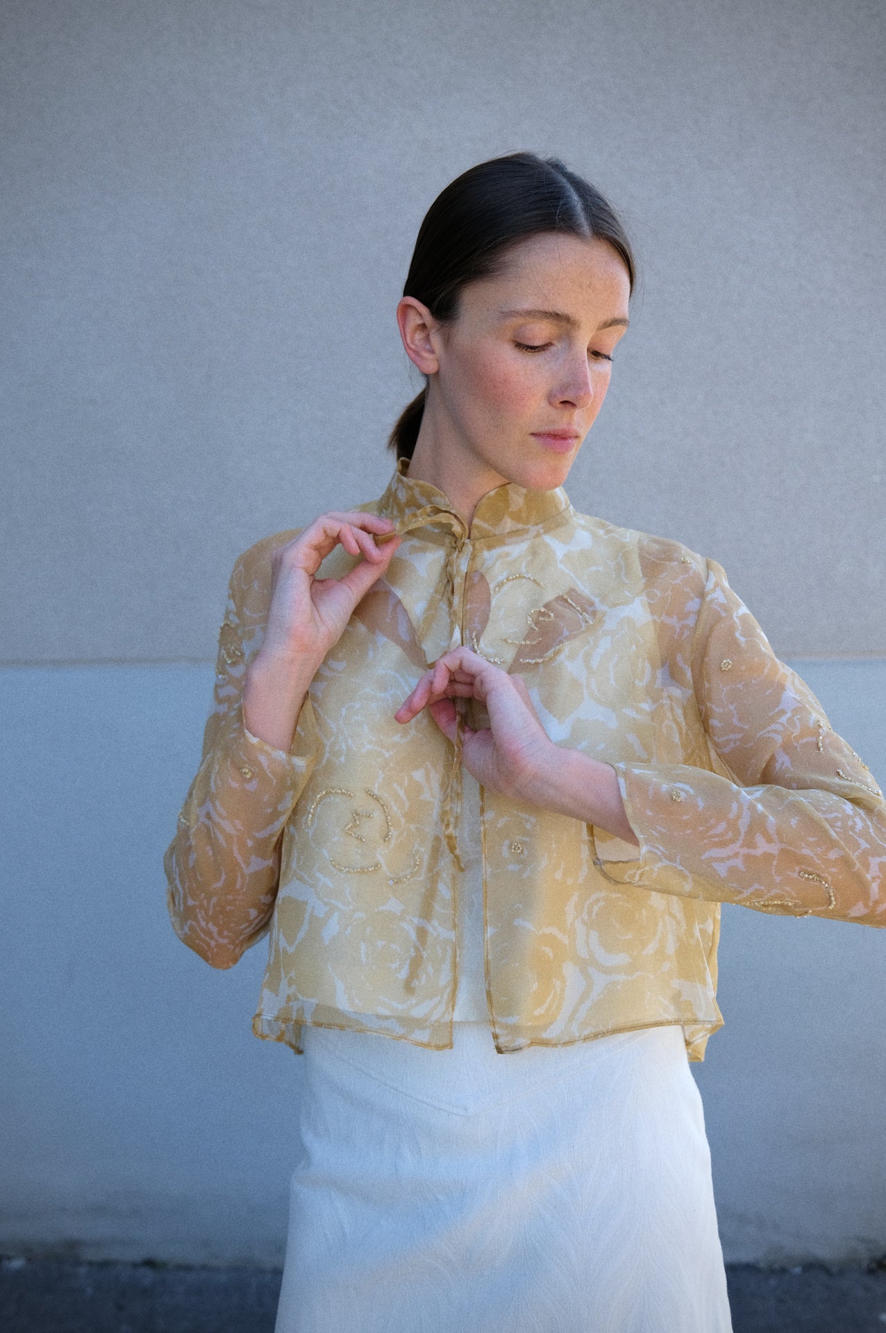 Chemise - Pétales d'or II
