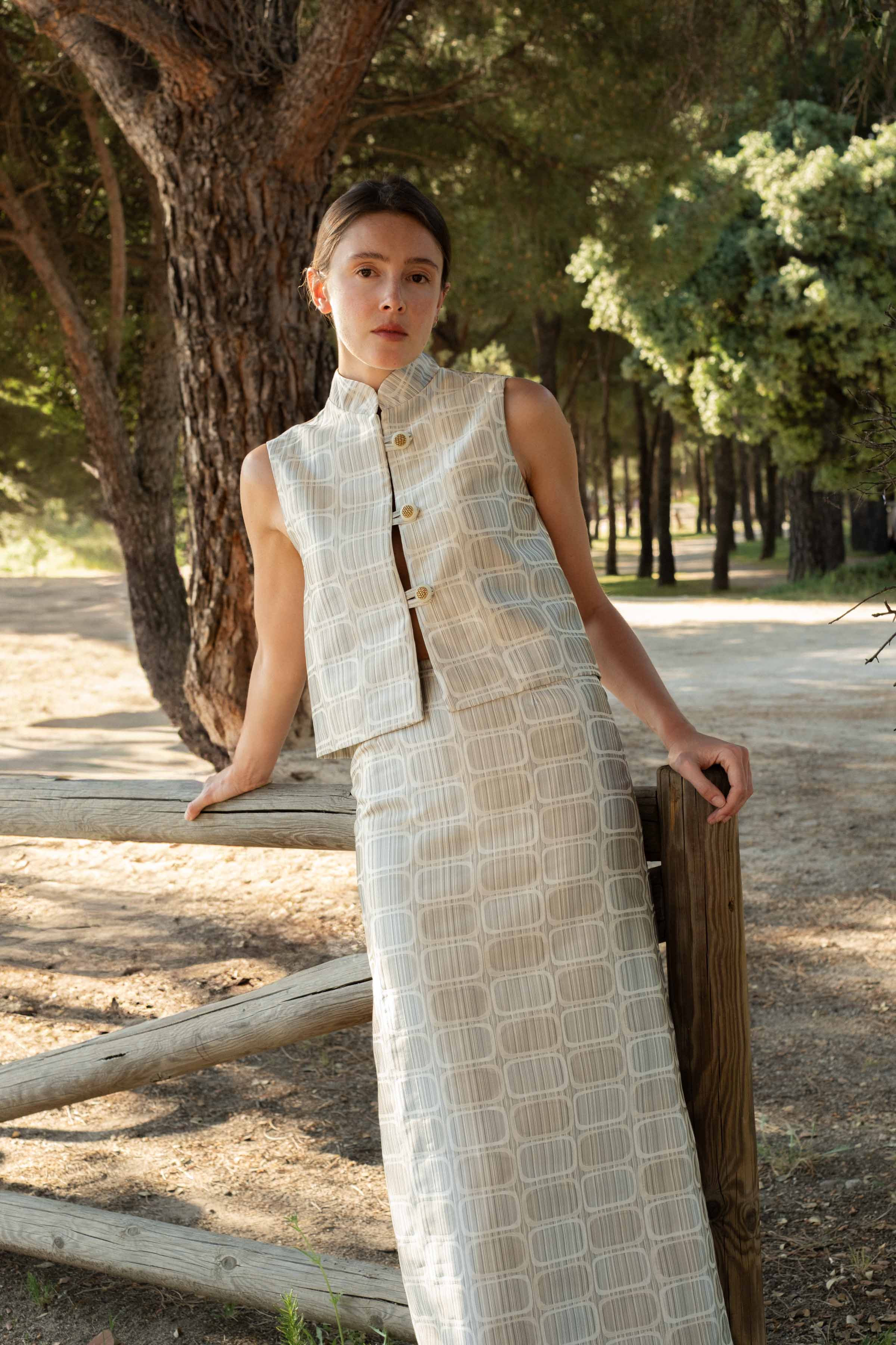 FALDA - VOILE BLANCHE